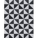 CARRELAGE DAMIER NOIR GRIS 20X20 CM - MA2303212