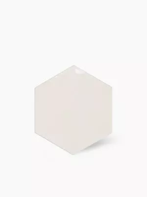 CARRELAGE ALVEOLE BLANC 10.8X12.4 CM - MA2303714
