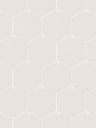 CARRELAGE ALVEOLE BLANC 10.8X12.4 CM - MA2303714