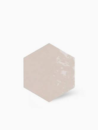 CARRELAGE ALVEOLE ROSE PALE 10.8X12.4 CM - MA2303716