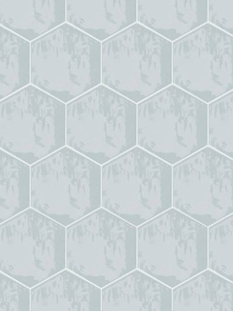 CARRELAGE ALVEOLE BLEU CIEL 10.8X12.4 CM - MA2303717