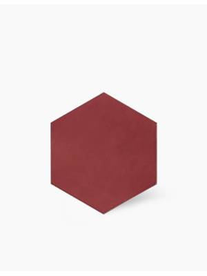 CARRELAGE ALVEOLE BORDEAUX 10.8X12.4 CM - MA2303720