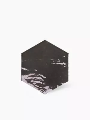 CARRELAGE ALVEOLE NOIR10.8X12.4 CM - MA2303723