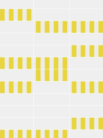 CARRELAGE CITRON WHITE 25X75 CM - MA2303762