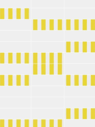 CARRELAGE CITRON RAYÉ 25X75 CM - MA2303763