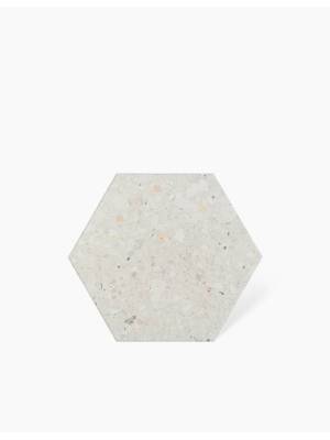 CSRRELSGE Terrazzo Tomette Weiß 25.8X29 cm - MA2303370