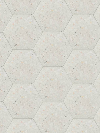 CSRRELSGE Terrazzo Tomette Weiß 25.8X29 cm - MA2303370