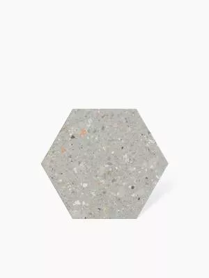CSRRELSGE Terrazzo Tomette Weiß 25.8X29 cm - MA2303370
