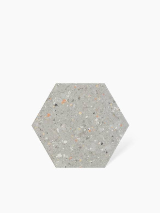 CSRRELSGE Terrazzo Tomette Weiß 25.8X29 cm - MA2303370