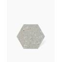 CARRELAGE TERRAZZO TOMETTE GRIS 25.8X29 CM - MA2303371