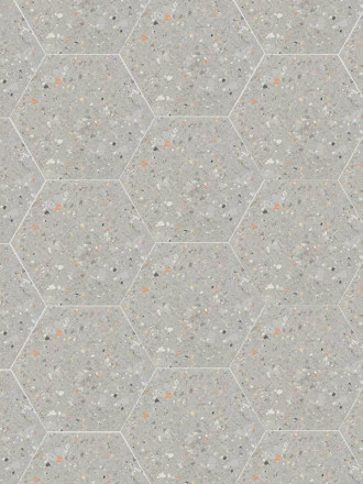 CSRRELSGE Terrazzo Tomette Weiß 25.8X29 cm - MA2303370