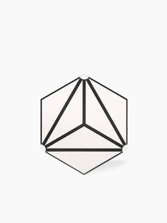 CARRELAGE DIAMANT BLANC 28.5X33 CM - MA2303655