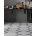 CARRELAGE DECOR LUNE GRIS 18.5X18.5 CM - MA2303657