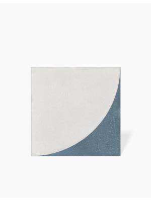 CARRELAGE DECOR LUNE BLEU 18.5X18.5 CM - MA2303658