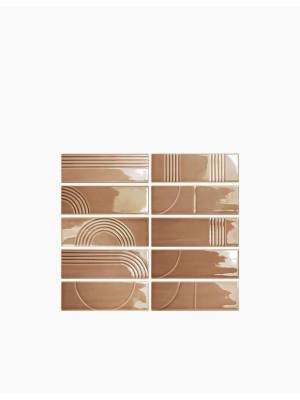 CARRELAGE LOVE CARAMEL 5.2X16 CM - MA2303455