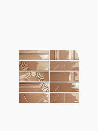 CARRELAGE LOVE CARAMEL 5.2X16 CM - MA2303455