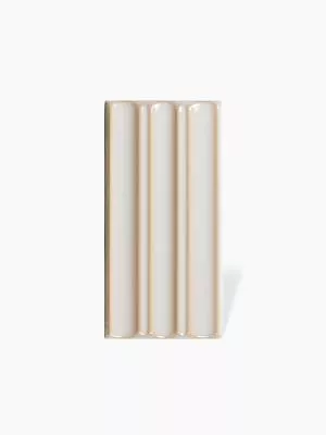 CARRELAGE ONDULÉ BLANC 6.2X12.5 CM - MA2303465