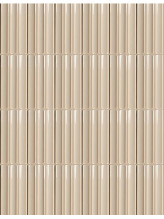 CARRELAGE ONDULÉ BEIGE CLAIR 6.2X12.5 CM - MA2303466