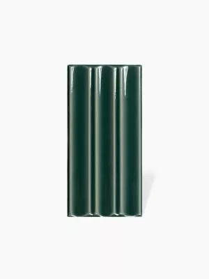 CARRELAGE ONDULÉ ROYAL GREEN 6.2X12.5 CM - MA2303471