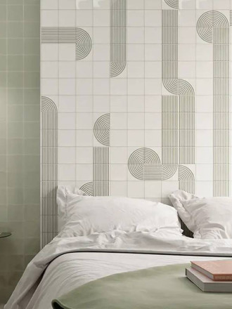 CARRELAGE ROUND MINT GREY 12.5 X 12.5CM - MA2303137