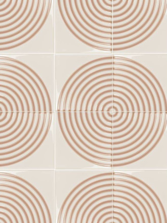 CARRELAGE ROUND TOFFEE 12.5 X 12.5CM - MA2303138