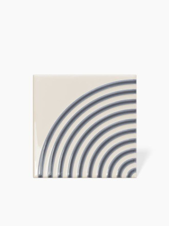 CARRELAGE ROUND TAUPE 12.5 X 12.5CM - MA2303139