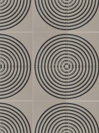 CARRELAGE ROUND ANTHRACITE 12.5 X 12.5CM - MA2303141