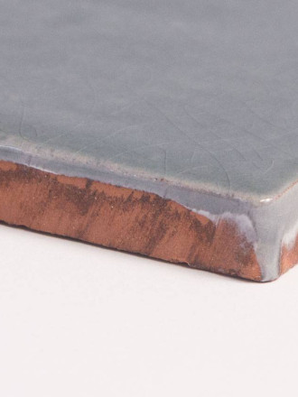 Wandfliese antik glänzend grau 10 × 10 cm - PR0809032