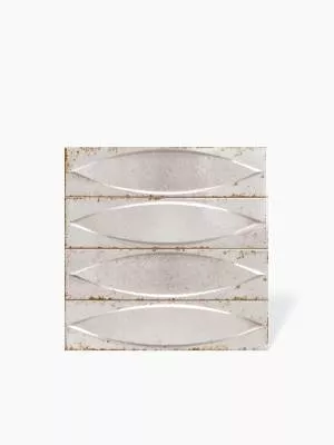 CARRELAGE OVAL BLANC 33 X 33 CM - MA2303160