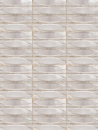 CARRELAGE OVAL BLANC 33 X 33 CM - MA2303160