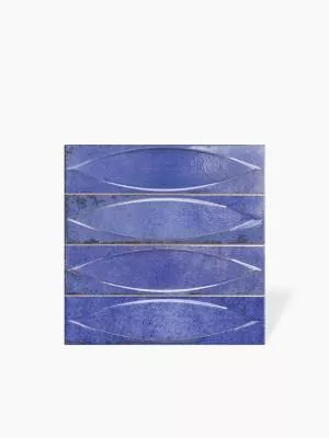 CARRELAGE OVAL BLEU 33 X 33 CM - MA2303162