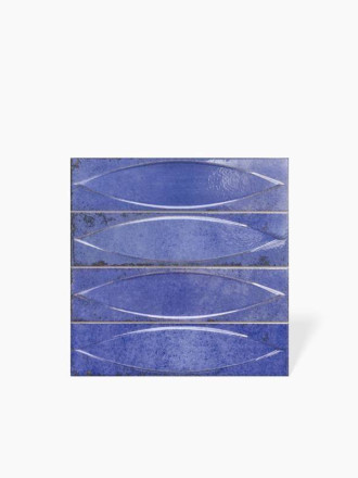 CARRELAGE OVAL BLEU 33 X 33 CM - MA2303162