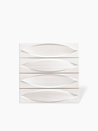 CARRELAGE OVAL BLANC 33 X 33 CM - MA2303163