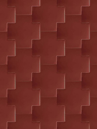 CARRELAGE PUZZLE FRAISE 15X15 CM - MA2303303