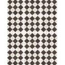 CARRELAGE DAMIER EFFET ANCIEN NOIR 33X33 CM - MA2303175