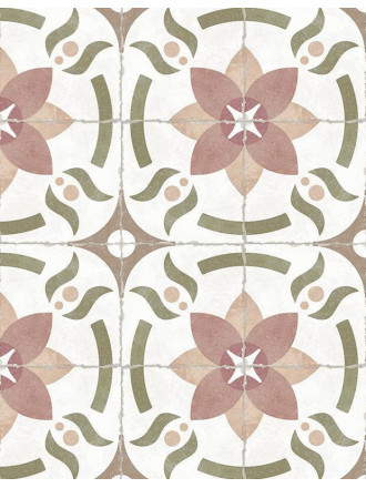 CARRELAGE FLORAL PIAZZA 20X20 CM - MA2303294