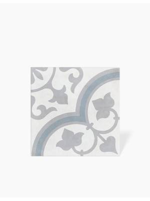 CARRELAGE EFFET CIMENT GRIS CLAIR 22.3X22.3 CM - MA2303325