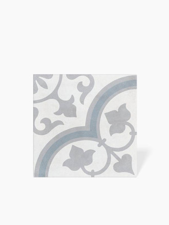 CARRELAGE EFFET CIMENT GRIS CLAIR 22.3X22.3 CM - MA2303325