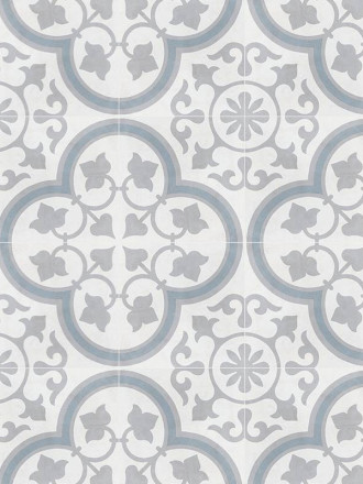 CARRELAGE EFFET CIMENT GRIS CLAIR 22.3X22.3 CM - MA2303325