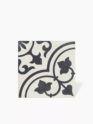 CARRELAGE EFFET CIMENT NOIR 22.3X22.3 CM - MA2303326