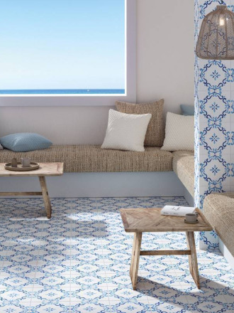 CARRELAGE MEDITERRANNEE 1 22.3X22.3 CM - MA2303636