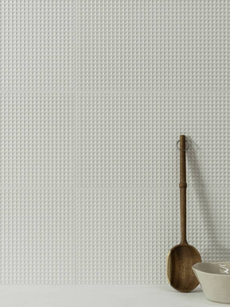 CARRELAGE RELIEF BLANC  20X40 CM - MA2303385