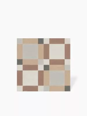 CARRELAGE CAMBRIDGE BRUN 22.3X22.3 CM - MA2303380