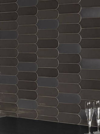 CARRELAGE BLACK IS BLACK 7.2 X 19.5 CM - MA2303153