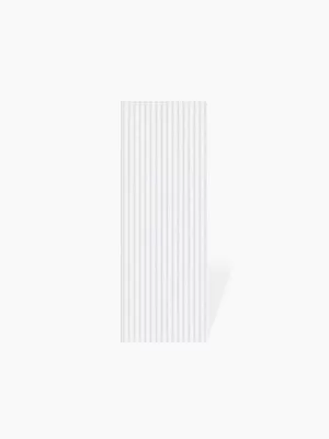 CARRELAGE RECTANGLE RAYÉ BLANC 32X90 CM - MA2303400 