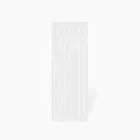CARRELAGE RECTANGLE RAYÉ BLANC 32X90 CM - MA2303400