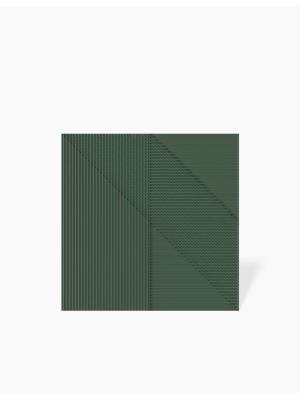 CARRELAGE ZEN VERT FONCÉ 20X20 CM - MA2303410