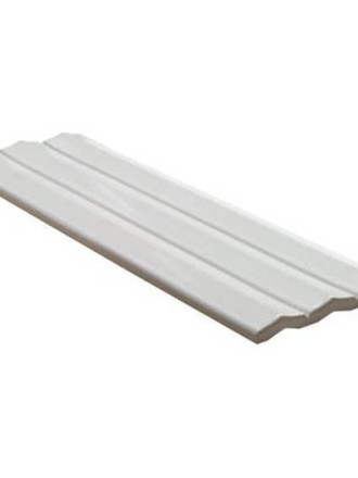 Fliesenblech Weiß 13,5x40 cm - MA2303416