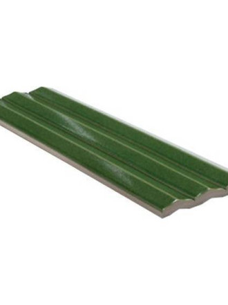 CARRELAGE TÔLE VERT 13.5X40 CM - MA2303419