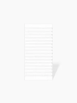 CARRELAGE TRAIT BLANC BRUT  20X40 CM - MA2303279 